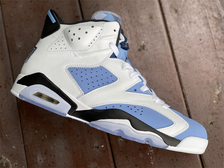 Air Jordan 6 Retro UNC White (GS)