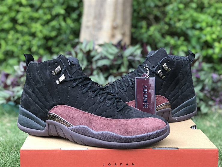 Air Jordan 12  Retro SP A Ma Maniére Black (W)