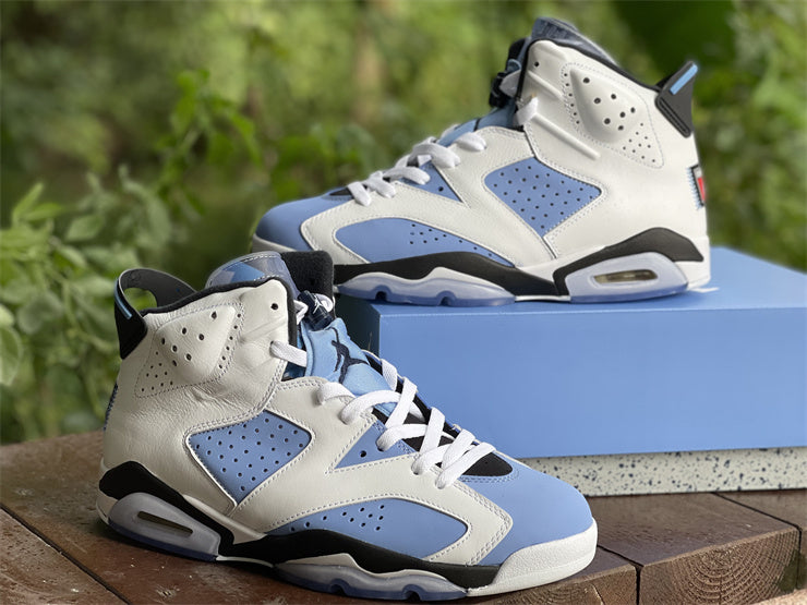 Air Jordan 6 Retro UNC White (GS)