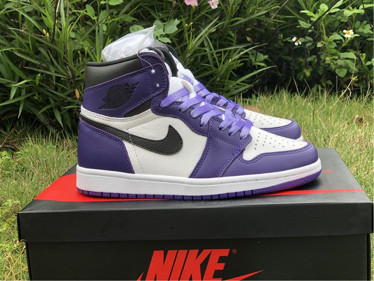 Air Jordan 1 Retro High Court Purple White