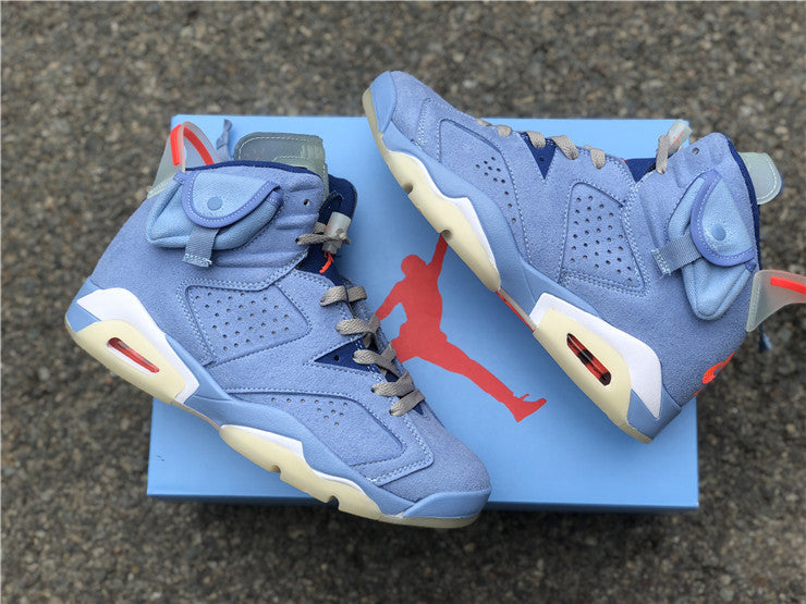 Air Jordan 6 Retro North Carolina Blue