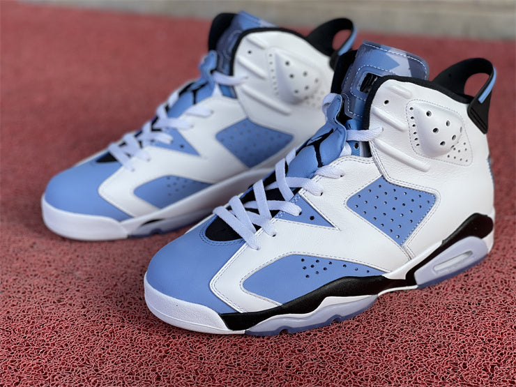 Air Jordan 6 Retro UNC White (GS)