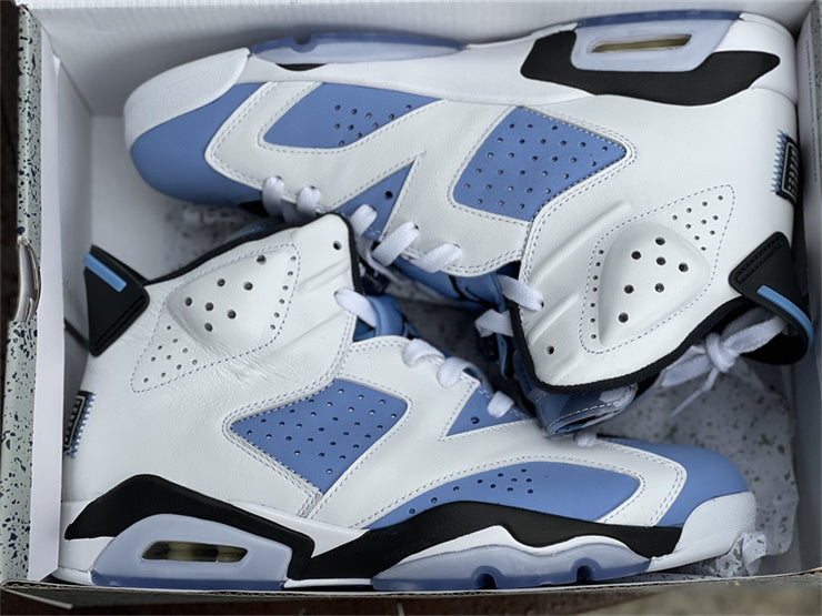 Air Jordan 6 Retro UNC White (GS)