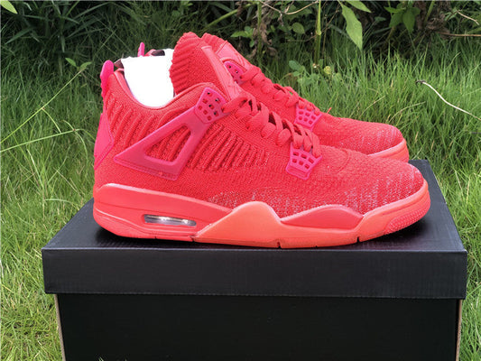 Air Jordan 4  Retro Flyknit Red