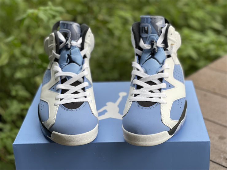 Air Jordan 6 Retro UNC White (GS)