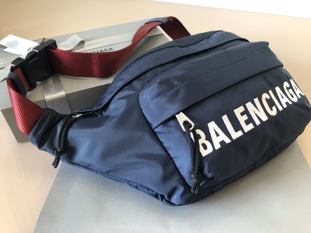 Canvas embroidered Fanny pack