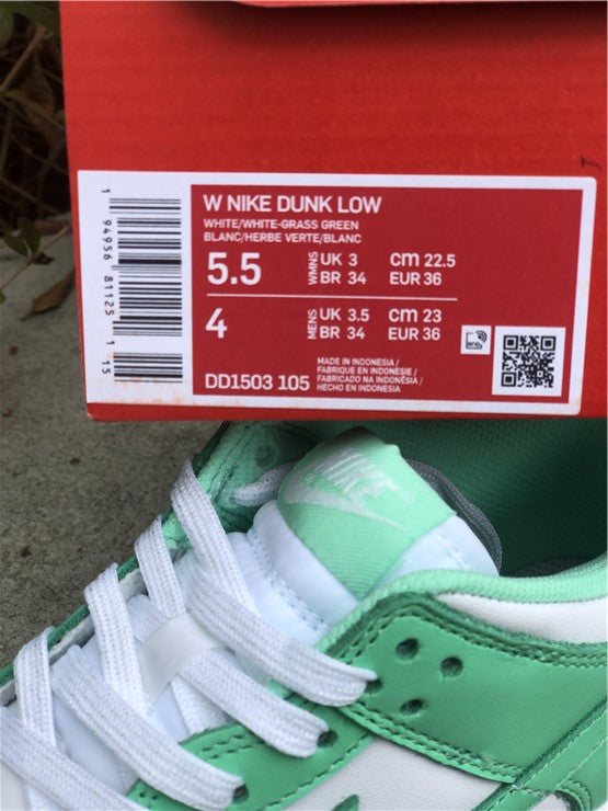 Nike Dunk Low Green Glow (W)