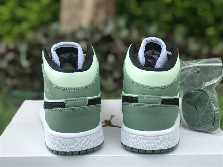 Air Jordan 1  Mid Dutch Green (W)