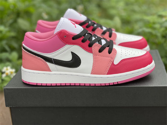 Air Jordan 1 Low Pink Red (GS)