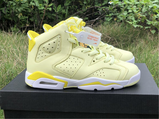 Air Jordan 6 Retro Dynamic Yellow Floral (GS)