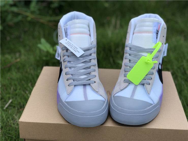 Nike Mid Off-White Wolf Grey Serena Queen