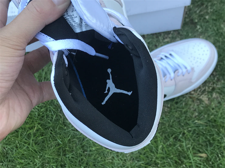 Air Jordan 1  Mid Barely Rose (W)