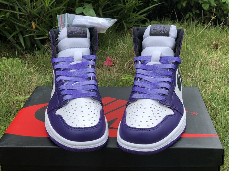 Air Jordan 1 Retro High Court Purple White