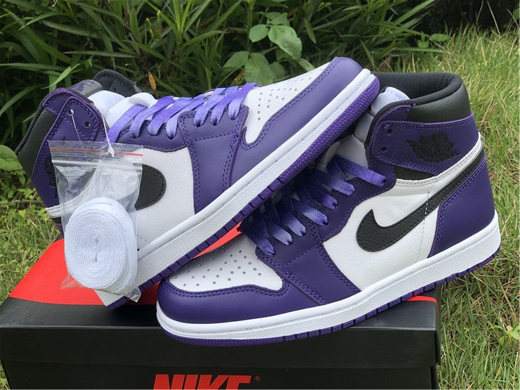 Air Jordan 1 Retro High Court Purple White