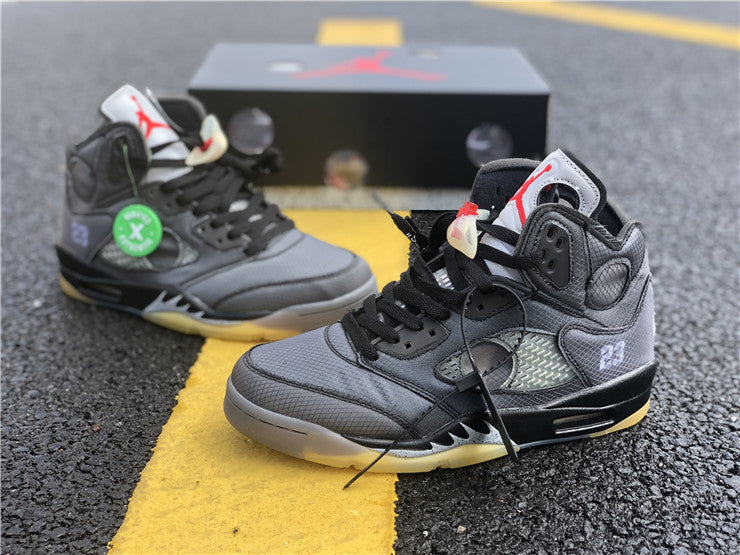 Air Jordan 5 Retro Off-White Black