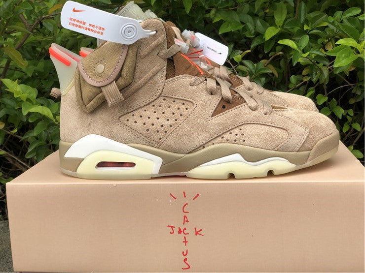 Air Jordan 6 Retro Travis Scott British Khaki