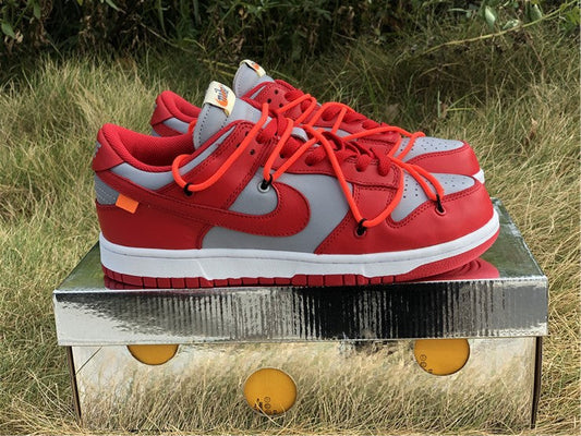 Nike Dunk Low Off-White University Red