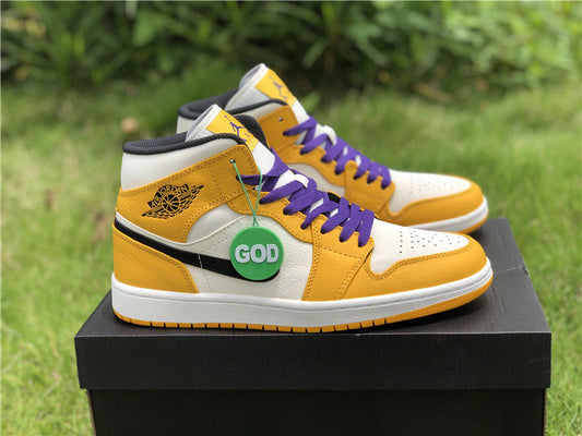 Air Jordan 1 Mid SE Lakers