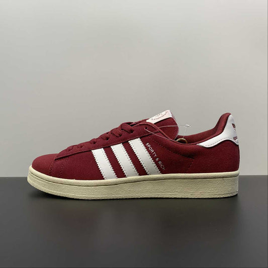 Adidas Campus 80s Sporty & Rich Merlot Cream