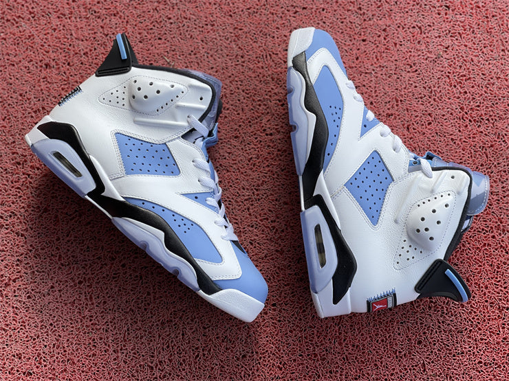 Air Jordan 6 Retro UNC White (GS)