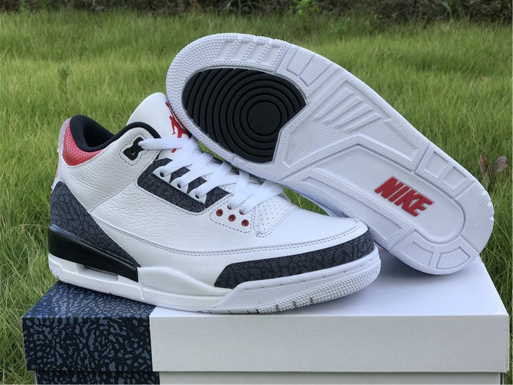 Air Jordan 3 Retro SE-T CO JP Fire Red Denim CZ6433-100