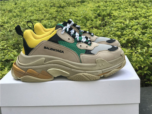 Balenciaga Triple S Beige Green Yellow (2018 Reissue)