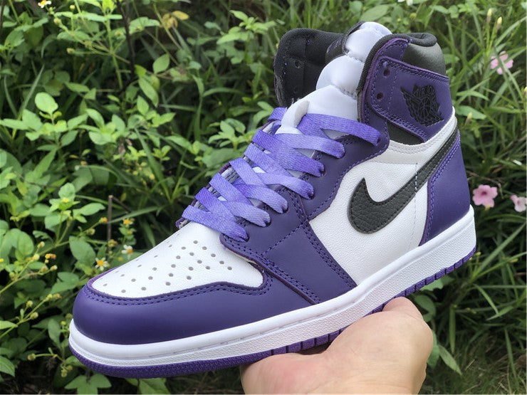 Air Jordan 1 Retro High Court Purple White