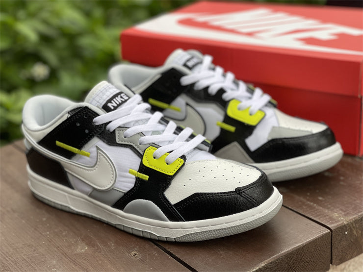 Nike Dunk Low Scrap Wolf Grey Light Lemon Twist